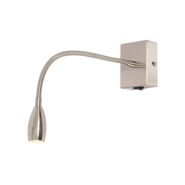 WB040/1 Bright Star SATIN SATIN- LED 1 WATT