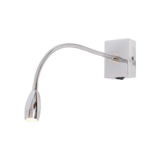 WB041/1 Bright Star CHROME CHROME- LED 1 WATT