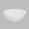 Bright Star Lighting WB12009 WHITE Metal Base with Alabaster Glass and White Clips