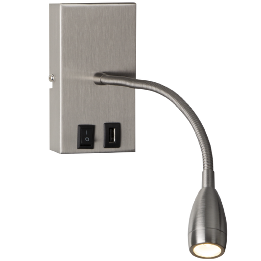WB173/1 Bright Star USB 1W 3000K 120lm 5V 2A USB