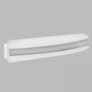 Bright Star Lighting WB179 WHITE White Iron and Acrylic with Polished Chrome Strip
