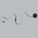 Bright Star Lighting WB206 BLACK Sand Black Aluminium and Silicon LED Fitting