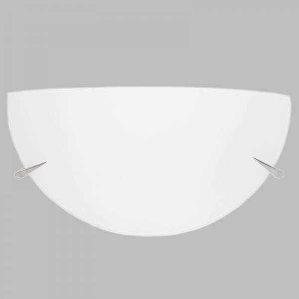 Bright Star Lighting WB3000 SATIN Frosted Glass with Metal Clips