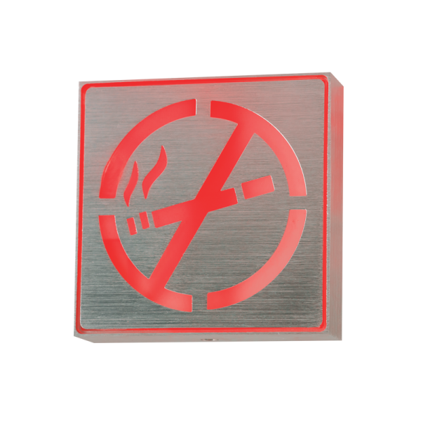 Bright Star Lighting WB307 RED LED Wall Bracket No Smoking Sign