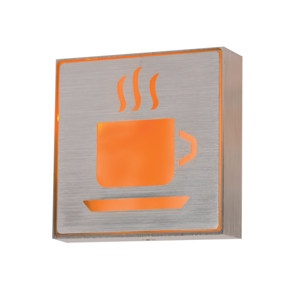 Bright Star Lighting WB308 ORANGE LED Wall Bracket Cafe Sign