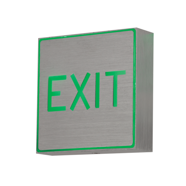 Bright Star Lighting WB310 GREEN LED Wall Bracket Exit Sign