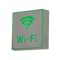Bright Star Lighting WB311 GREEN LED Wall Bracket WIFI Sign