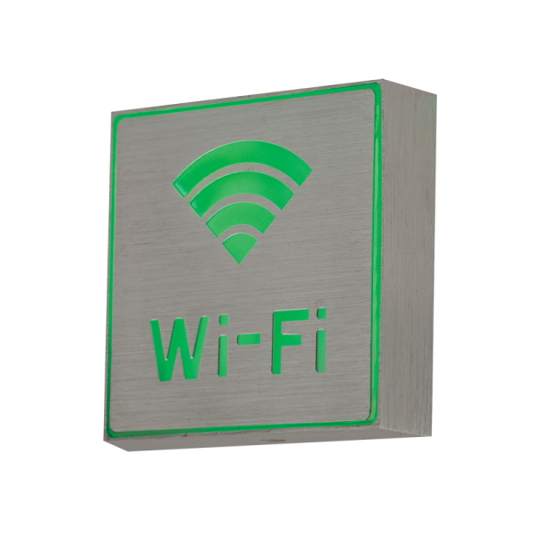 Bright Star Lighting WB311 GREEN LED Wall Bracket WIFI Sign