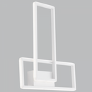 Bright Star Lighting WB313 WHITE Aluminium and Plastic Wall Bracket