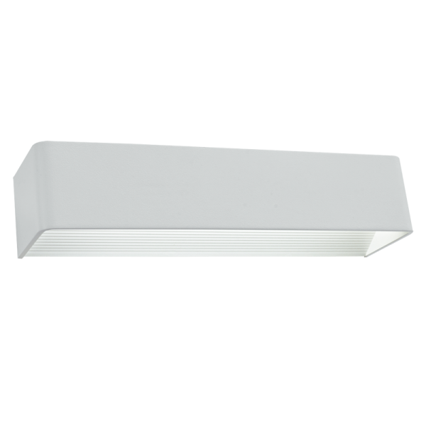Bright Star Lighting WB342 LED White Aluminium with Acrylic Wall Bracket