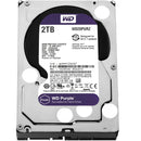 WD PURPLE 2TB 5400RPM SATA 6GBS 64MB Cache 3.5" Surveillance Internal Hard Drive - WD20PURZ