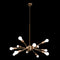 K. Light WE-KLCH-303/BZ Bronze 230v 40W E27 12 Light Small Supernova Pendant