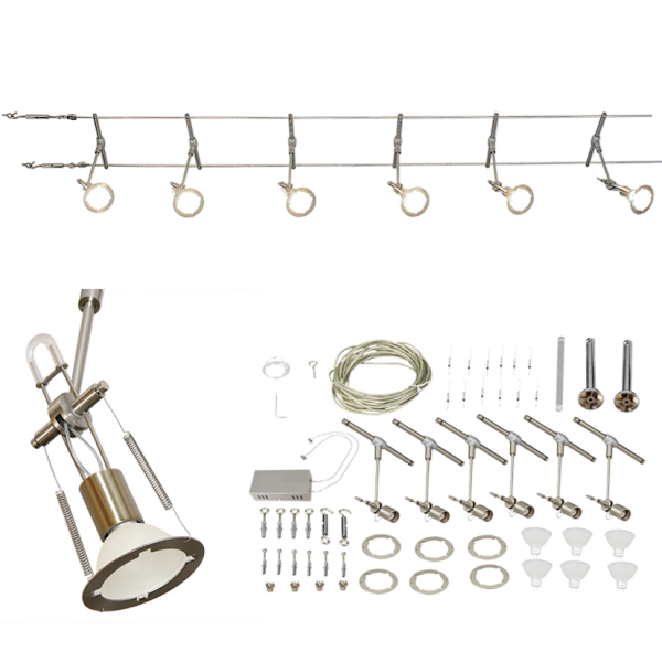 Bright Star Lighting WSC003 SAT LED Wire System Kit