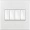 Legrand 572009 Arteor Premium Range White on White 4 Lever 1 Way Switch – 4 X 4