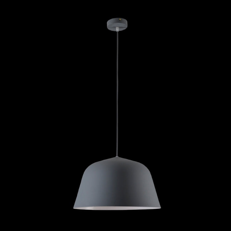K. Light CA-KLCH-1580L/G Grey 230v 60W E27 Cupcake Metal Pendant