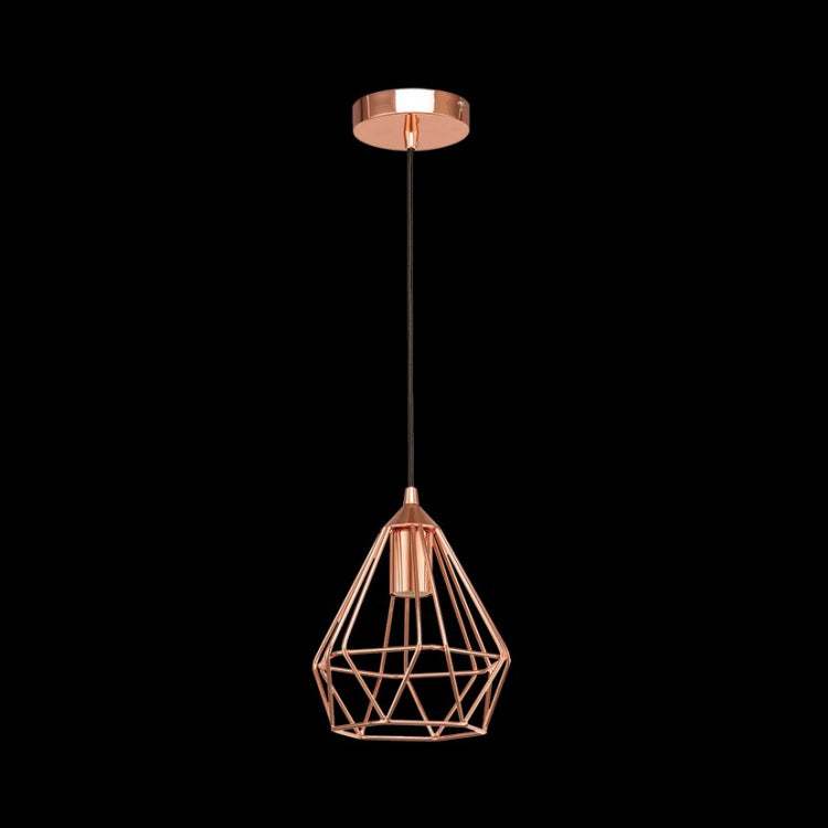 K. Light G-KLCH81015S/CO Copper 230v 60W E27 Small Prism Pendant