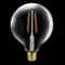 K. Light UF-L01761-D Clear E27 4W Warm White Dimmable LED G125 Ball Filament Bulb