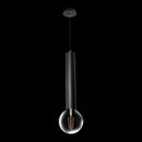 K. Light VR-KLCH-1021/BL Black 230v 60W E27 Flute Pendant