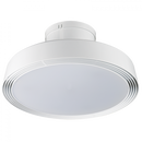 Bright Star Lighting FAN EXT 02 WHITE Bathroom Extractor Fan and Light