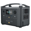 Ecoflow 720Wh 600w Portable Power Station for Loadshedding with Double 3pin Lead
