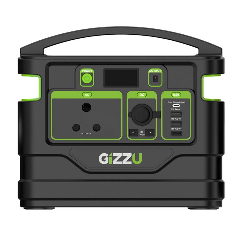 Gizzu 296Wh 300w Portable Power Station for Loadshedding with 3 Pin Plug