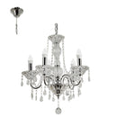 Radiant Lighting RCH67 Panache 5LT Chandelier Chrome 5xE14 JP316-CH/CL