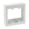 Radiant Lighting RE372 Extension Box 100x100mm Open Back White 06WB40404E