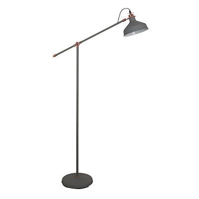 Radiant Lighting RFL14 Floor Lamp Metal E27 Grey/Copper