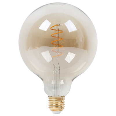Radiant Lighting RLL114 Filament Amber Maxi Globe E27 LED 5w 2200K LED0114