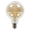 Radiant Lighting RLL195 Filament Amber Maxi Globe E27 LED 4w 2800K 95mm LED195
