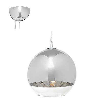 Radiant Lighting RP163CH Gemini Pendant 300mm Chrome JG12-CH