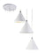 Radiant Lighting RP217 Pendant 3LT LED 20w 4000K White LPN023