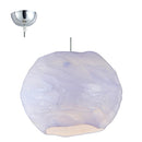 Radiant Lighting RP343 Pendant 310mm Chrome & White E27 60w PF0024