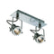 Radiant Lighting RS124 Intro Spotlight 2LT Satin Chrome EX32B-SC