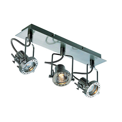 Radiant Lighting RS125 Intro Spotlight 3LT Satin Chrome EX33B-SC