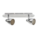Radiant Lighting RS95CH Nix Spotlight 2LT Bar Chrome EG02B-CH