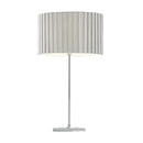 Radiant Lighting RT59 Lee Table Lamp Chrome/Grey JF400-CH/GY
