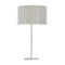 Radiant Lighting RT59 Lee Table Lamp Chrome/Grey JF400-CH/GY